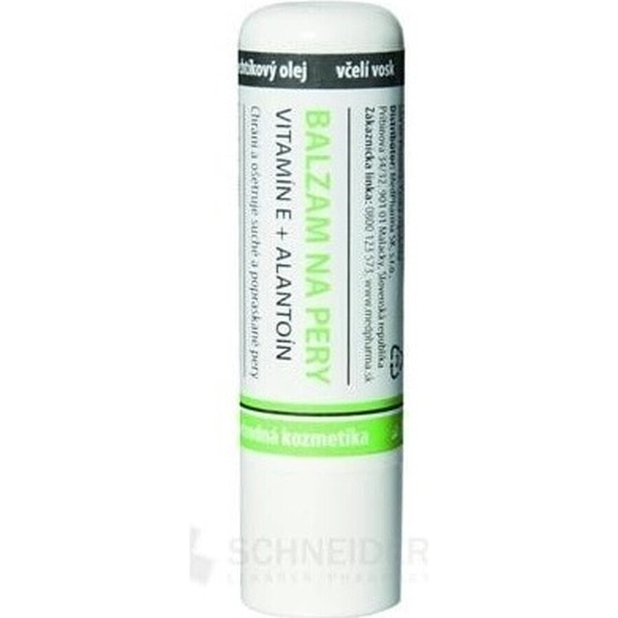 MedPharma Lip balm with vitamin E + allantoin 1×4,8 g, lip balm