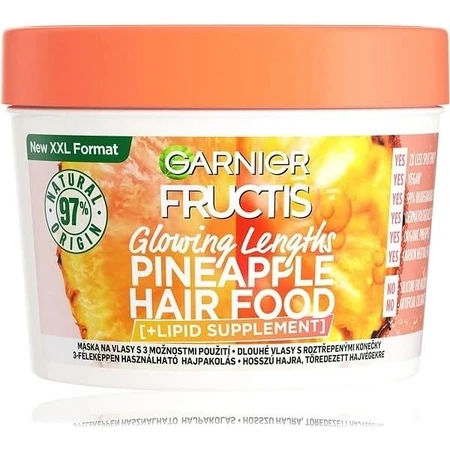 Garnier Fructis Haarnahrung Ananas Ananas 3in1 Lange Haarmaske 400 ml 1×400 ml
