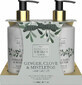 Scottish Fine Soaps Hand Care Set - Ginger, Cloves &amp; Mistletoe 1&#215;1set