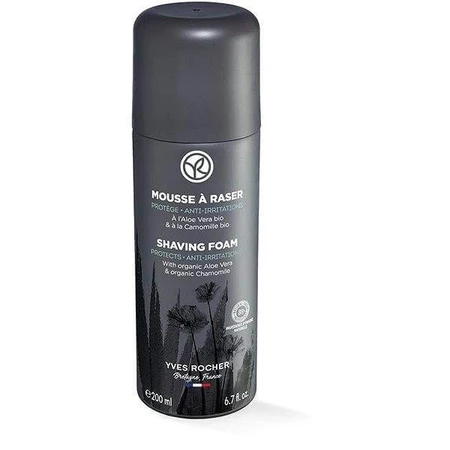 Yves Rocher Gh mousse à raser 200ml 1×200ml, mousse à raser