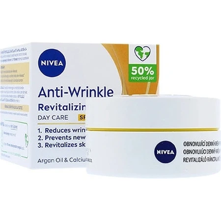 NIVEA 55+ anti-wrinkle cream 1×50 ml, regenerating day cream