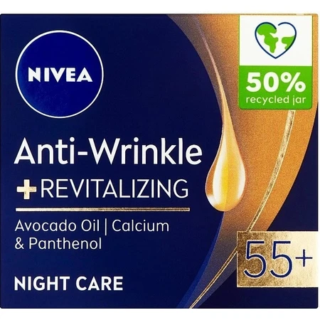 NIVEA 55+ anti-wrinkle cream 1×50 ml, regenerating day cream