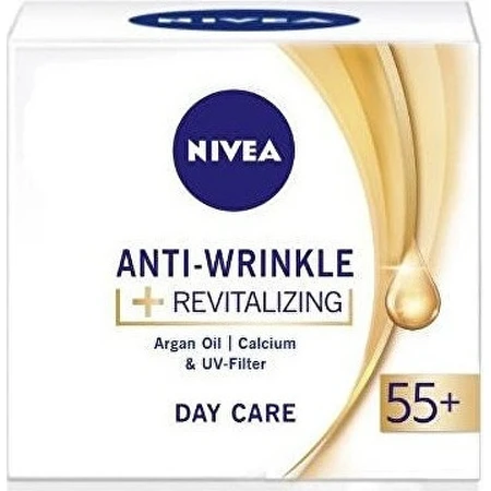 NIVEA 55+ anti-wrinkle cream 1×50 ml, regenerating day cream