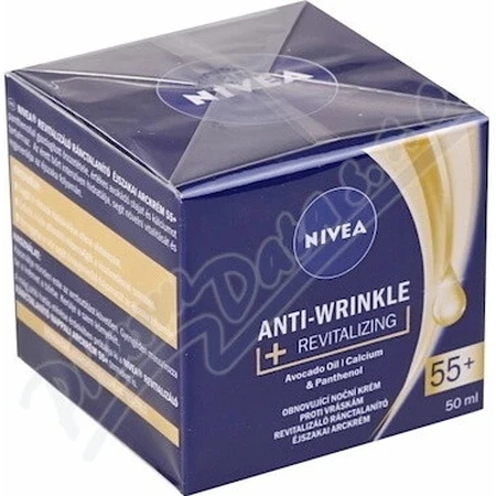 NIVEA 55+ anti-wrinkle cream 1×50 ml, regenerating day cream