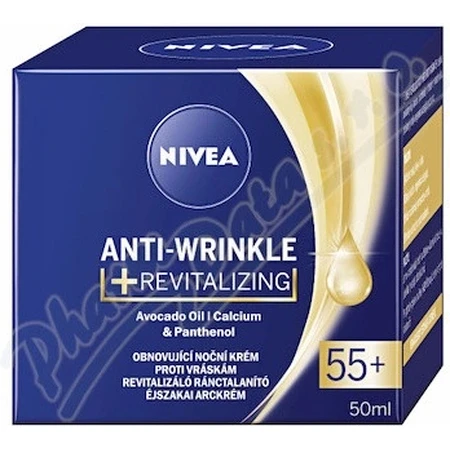 NIVEA 55+ anti-wrinkle cream 1×50 ml, regenerating day cream