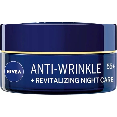 NIVEA 55+ anti-wrinkle cream 1×50 ml, regenerating day cream