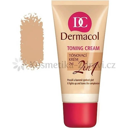 DERMACOL 2en1 crema colorante BRONCE 1×30 ml, 2en1 crema colorante
