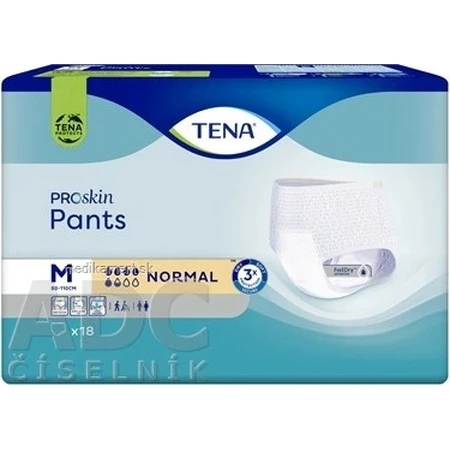 Pantalones TENA Normal M 1×18 piezas
