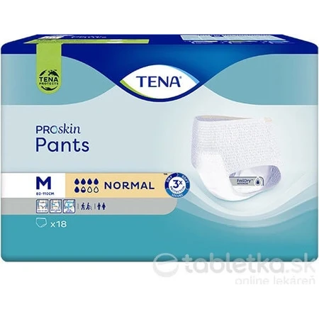 Pantalones TENA Normal M 1×18 piezas