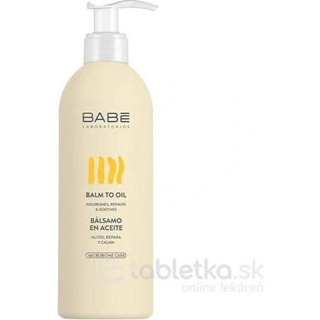 BABÉ Loción Corporal Bálsamo al Aceite 1x500 ml, loción corporal nutritiva
