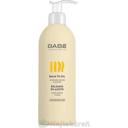 BABÉ Loción Corporal Bálsamo al Aceite 1x500 ml, loción corporal nutritiva