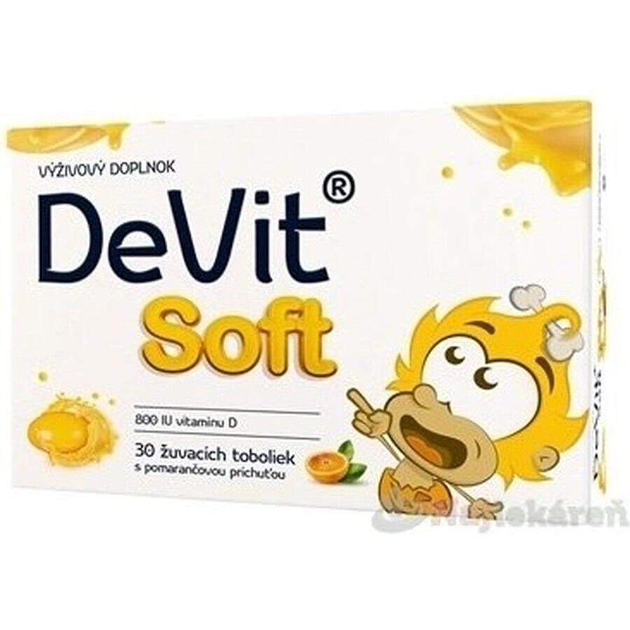 DeVit® SOFT 30 30 cps, Nahrungsergänzungsmittel
