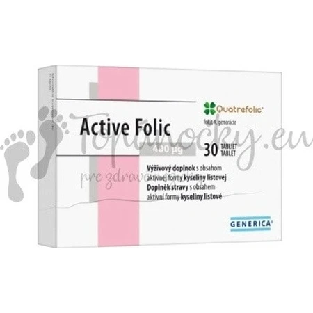 GENERICA Active Folic 1×30 tbl, complemento alimenticio
