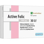 GENERICA Active Folic 1×30 tbl, Nahrungsergänzungsmittel GENERICA Active Folic 1×30 tbl, Nahrungsergänzungsmittel