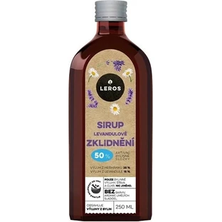 LEROS LEVANDULE JARABE CALMANTE 1×250 ml, jarabe para calmar el cuerpo