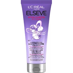 L'Oréal Paris Elseve Hyaluron Plump Crema Reafirmante de Noche 1×200 ml, crema de noche