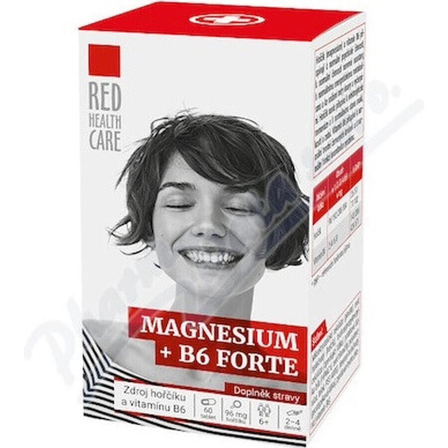 RED HEALTH CARE MAGNESIO + B6 FORTE 1×60 tbl