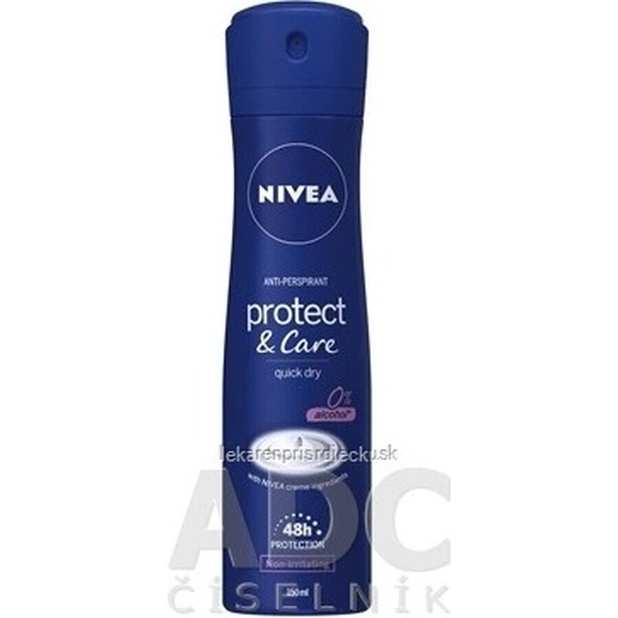 NIVEA Antiperspirant PROTECT & CARE 1×150 ml, antiperspirant