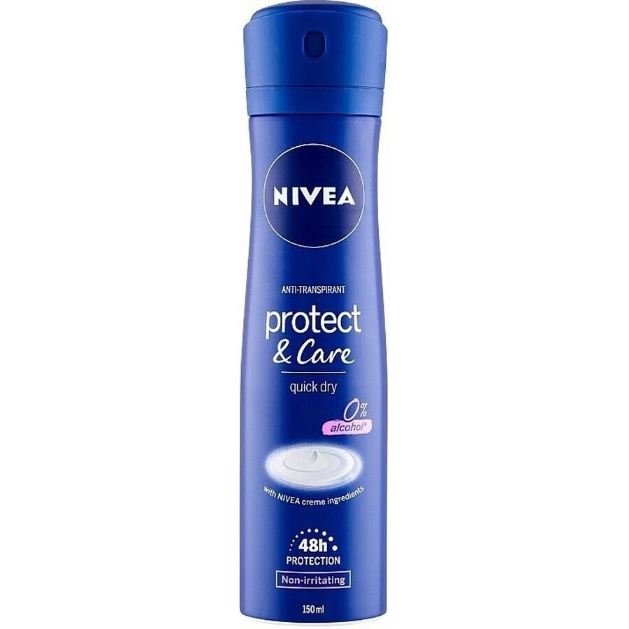 NIVEA Antiperspirant PROTECT & CARE 1×150 ml, antiperspirant