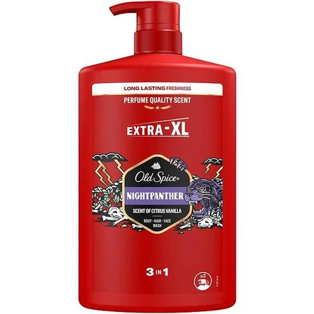 Old Spice Wolfthorn Gel de ducha y champú 1×1000 ml, gel de ducha y champú