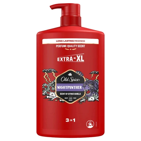 Old Spice Wolfthorn Gel de ducha y champú 1×1000 ml, gel de ducha y champú