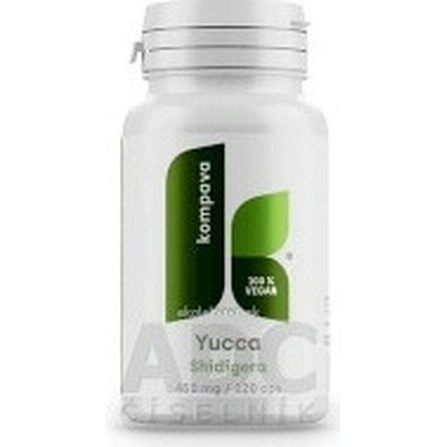 kompava Yucca Shidigera 450 mg 1×120 cps, supliment alimentar