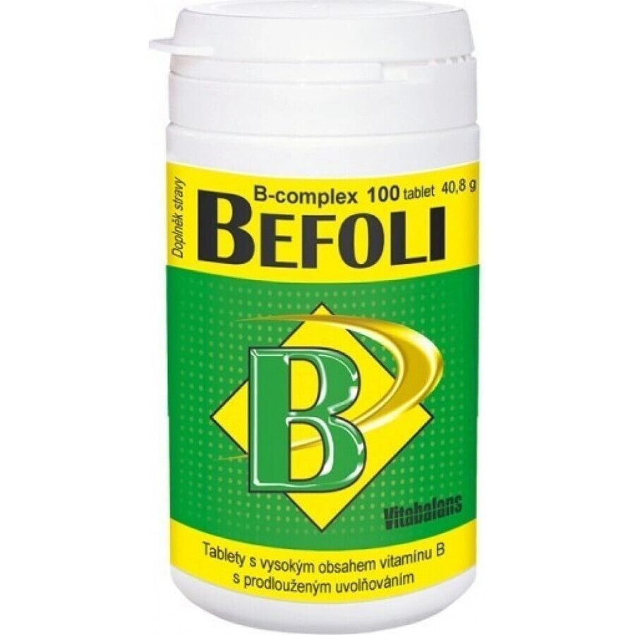 Vitabalans BEFOLI 1×100 tbl, integratore alimentare