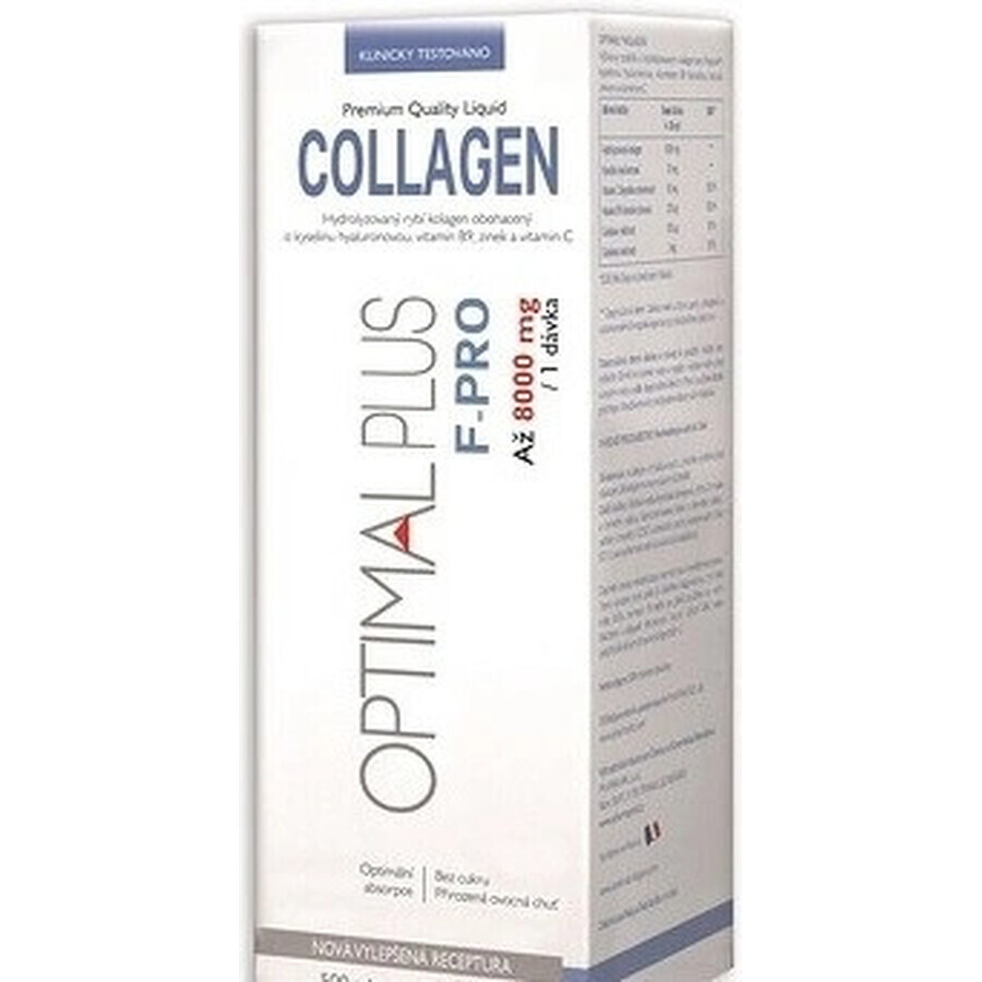 OPTIMAL PLUS F - PRO COLLAGEN 1×500 ml, liquid collagen