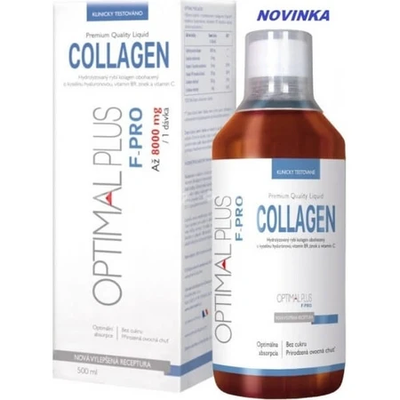 OPTIMAL PLUS F - PRO COLLAGEN 1×500 ml, flüssiges Kollagen