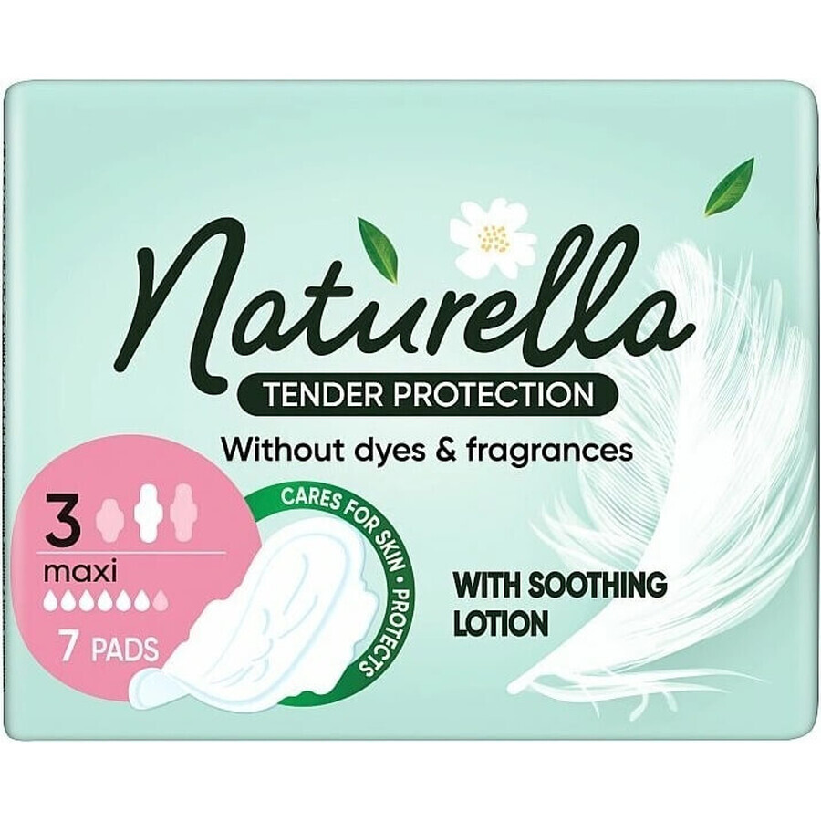 Naturella Tender protector 7 uds Maxi 1×7 uds, plantillas Naturella Tender protector 7 uds Maxi 1×7 uds, plantillas