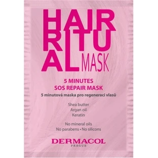 Dermacol HAIR RITUAL 5-minuten regenererend haarmasker 1×15 ml
