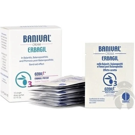 BANIVAL Bal Balanitis- und Balanoposthitis-Creme (10 Tütchen und 3 ml) 10×3 ml