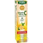 JutaVit Vitamine C 1000 mg 1×20 stuks, bruistabletten met citroensmaak JutaVit Vitamine C 1000 mg 1×20 stuks, bruistabletten met citroensmaak