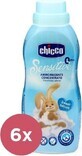 6x CHICCO CHICCO Sweet Powder Concentrated Fabric Conditioner 750 ml (6x30 washes) 6&#215;750 ml, fabric conditioner