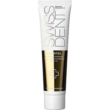 SWISSDENT CRYSTAL 1×100 ml crema dental regeneradora
