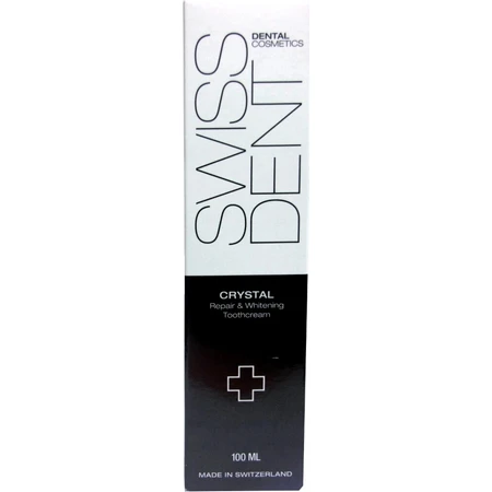 SWISSDENT CRYSTAL 1×100 ml crema dental regeneradora