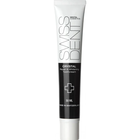 SWISSDENT CRYSTAL 1×100 ml crema dental regeneradora