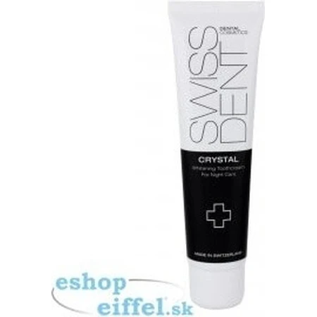 SWISSDENT CRYSTAL 1×100 ml crema dental regeneradora