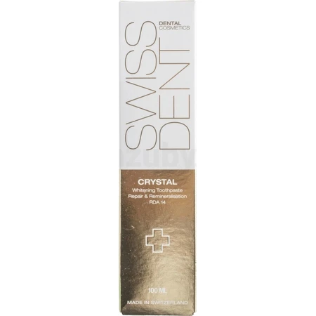 SWISSDENT CRYSTAL 1×100 ml crema dental regeneradora