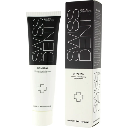 SWISSDENT CRYSTAL 1×100 ml crema dental regeneradora