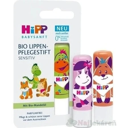 HiPP BABYSANFT Lippenbalsem 1×4,8 g, lippenbalsem voor kinderen