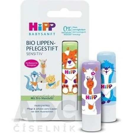 HiPP BABYSANFT Lippenbalsem 1×4,8 g, lippenbalsem voor kinderen