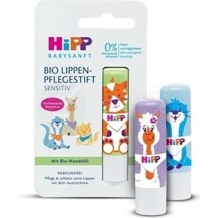 HiPP BABYSANFT Lippenbalsem 1×4,8 g, lippenbalsem voor kinderen