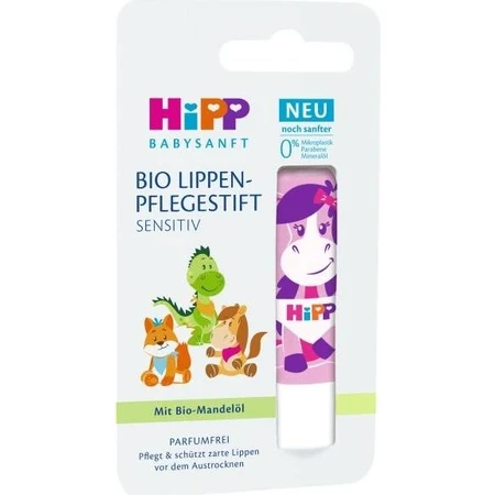HiPP BABYSANFT Lippenbalsem 1×4,8 g, lippenbalsem voor kinderen