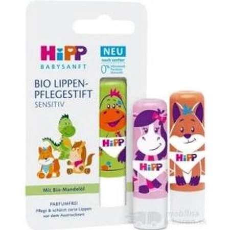HiPP BABYSANFT Lippenbalsem 1×4,8 g, lippenbalsem voor kinderen