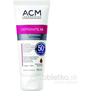 ACM DÉPIWHITE.M getinte SPF 50+ 1×40 ml 1×40 ml, beschermende crème