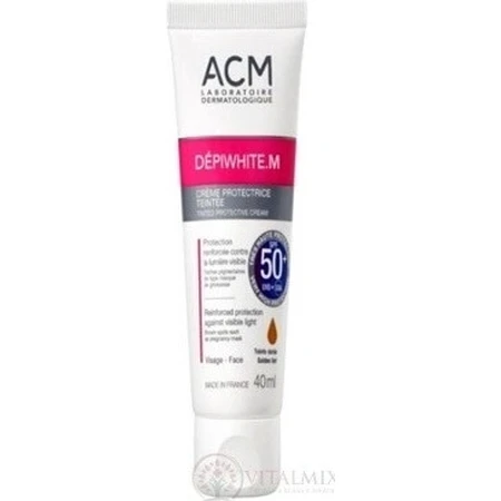 ACM DÉPIWHITE.M getinte SPF 50+ 1×40 ml 1×40 ml, beschermende crème