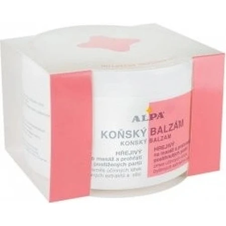 ALPA CABALLO BÁLSAMO PARA CABALLOS Calentamiento 1×250 ml, masaje
