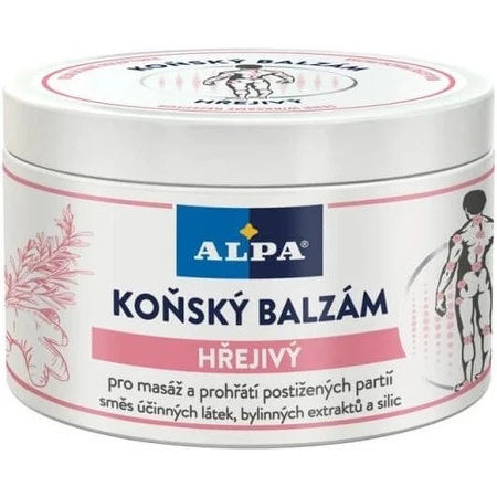 ALPA CABALLO BÁLSAMO PARA CABALLOS Calentamiento 1×250 ml, masaje
