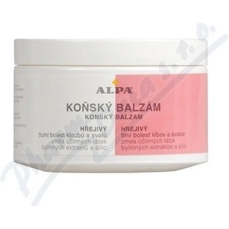 ALPA CABALLO BÁLSAMO PARA CABALLOS Calentamiento 1×250 ml, masaje